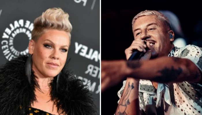 Pink shares pointed messages amid Macklemore, Ed Sheeran backlash