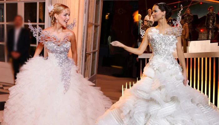 Mckenna Grace Channels Katniss With Iconic Hunger Games Dress