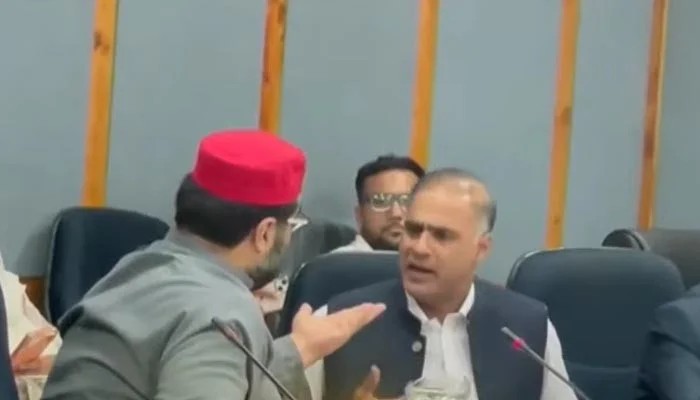 Speak Properly: Abid Sher Ali, Aimal Wali Exchange Sharp Words at Senate Body Hearing