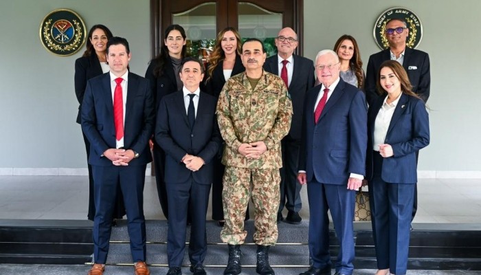 US Defense Firm Delegation Discusses Technology Cooperation at GHQ