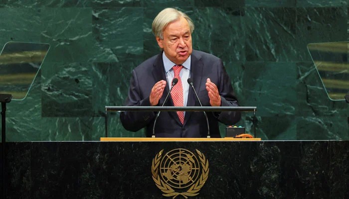 UN chief calls for AI curbs, end to wars in his last assembly address
